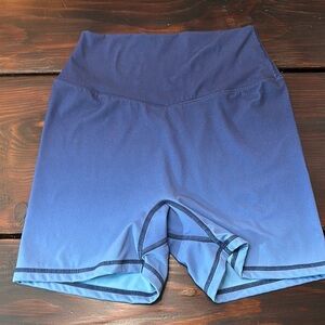 BuffBunny Navy Blue Bike Shorts